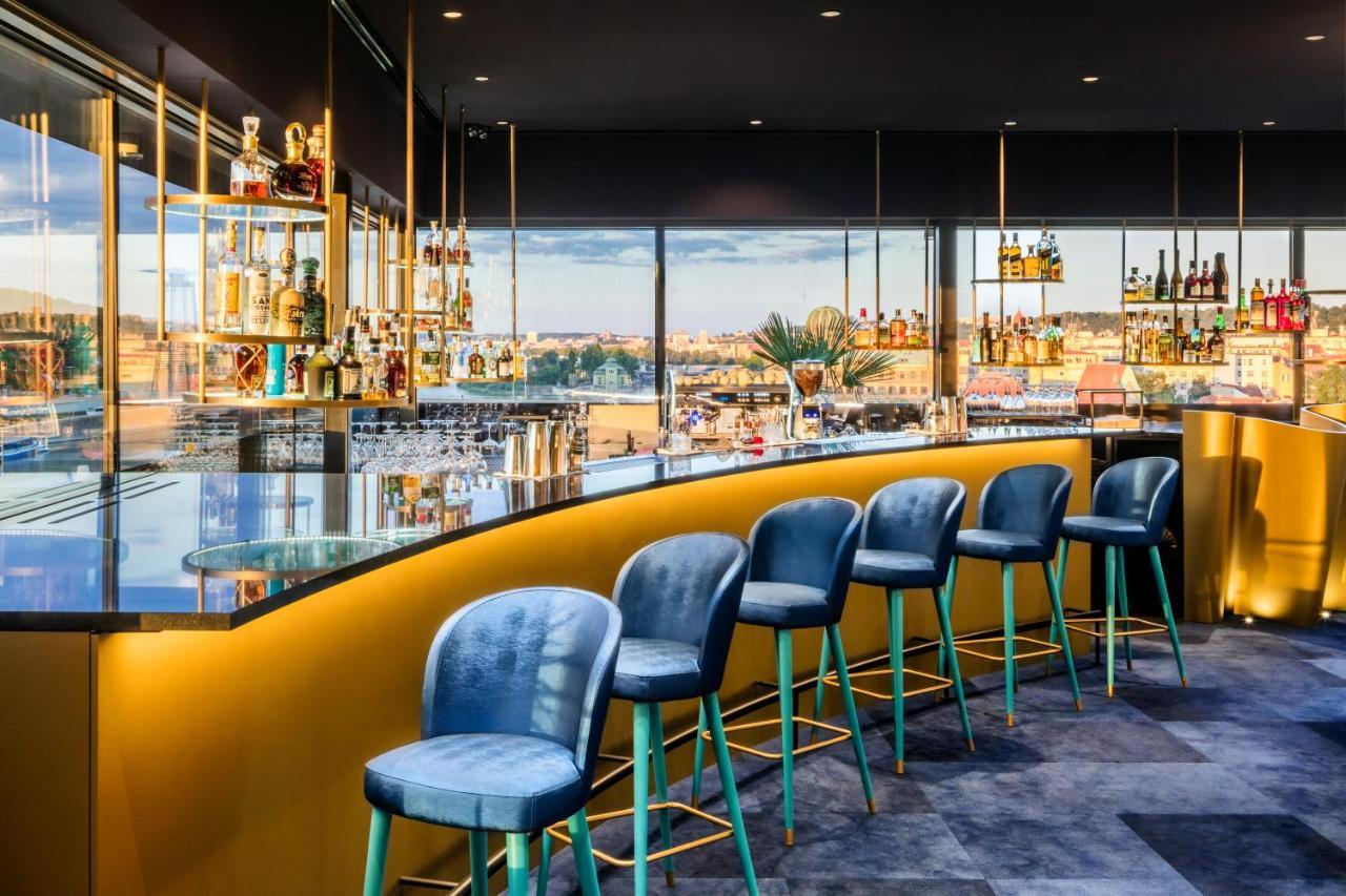 The President Hotel Prague Ngoại thất bức ảnh Skyline Bar