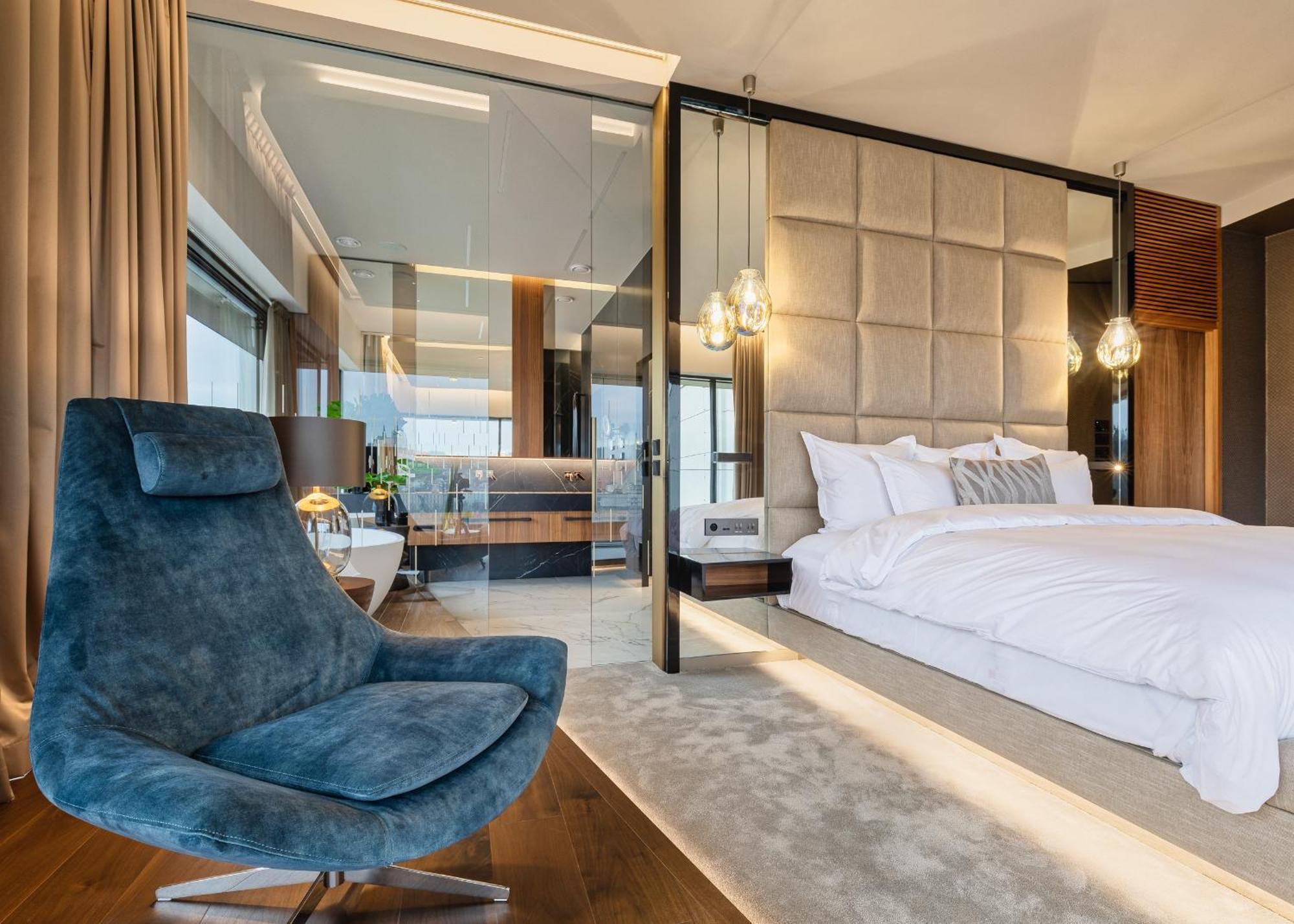 The President Hotel Prague Ngoại thất bức ảnh A bedroom at the hotel